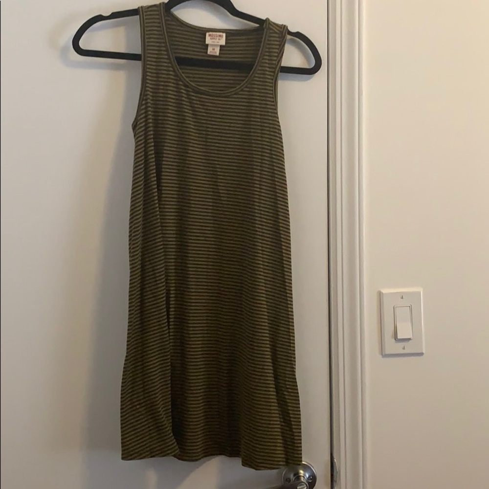 Mossimo stripped tank dress